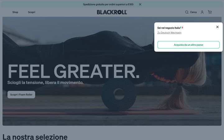 Captura de pantalla de blackroll.it