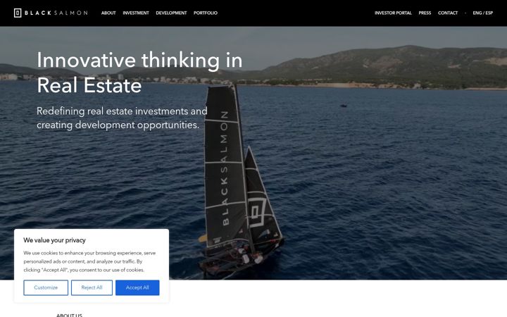 Screenshot of blacksalmon.com