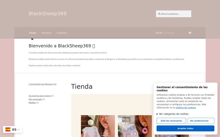 Screenshot of blacksheep369.com