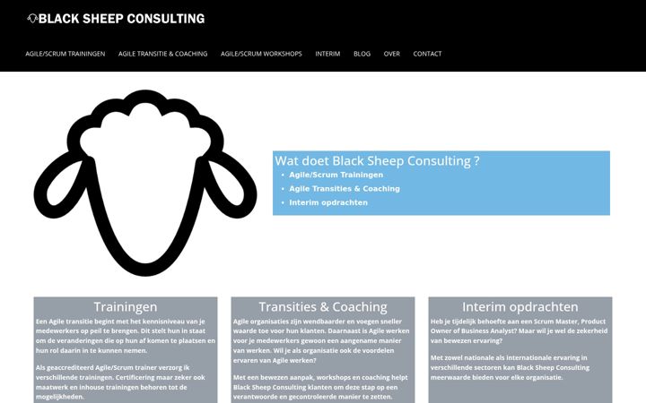 Screenshot von blacksheepconsulting.eu