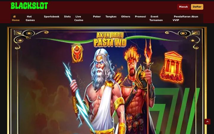 Screenshot von blackslot.org