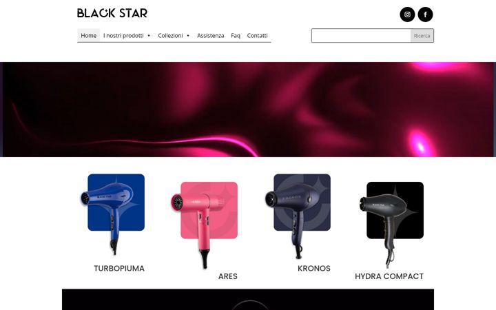 Skærmbillede af blackstaritaly.it