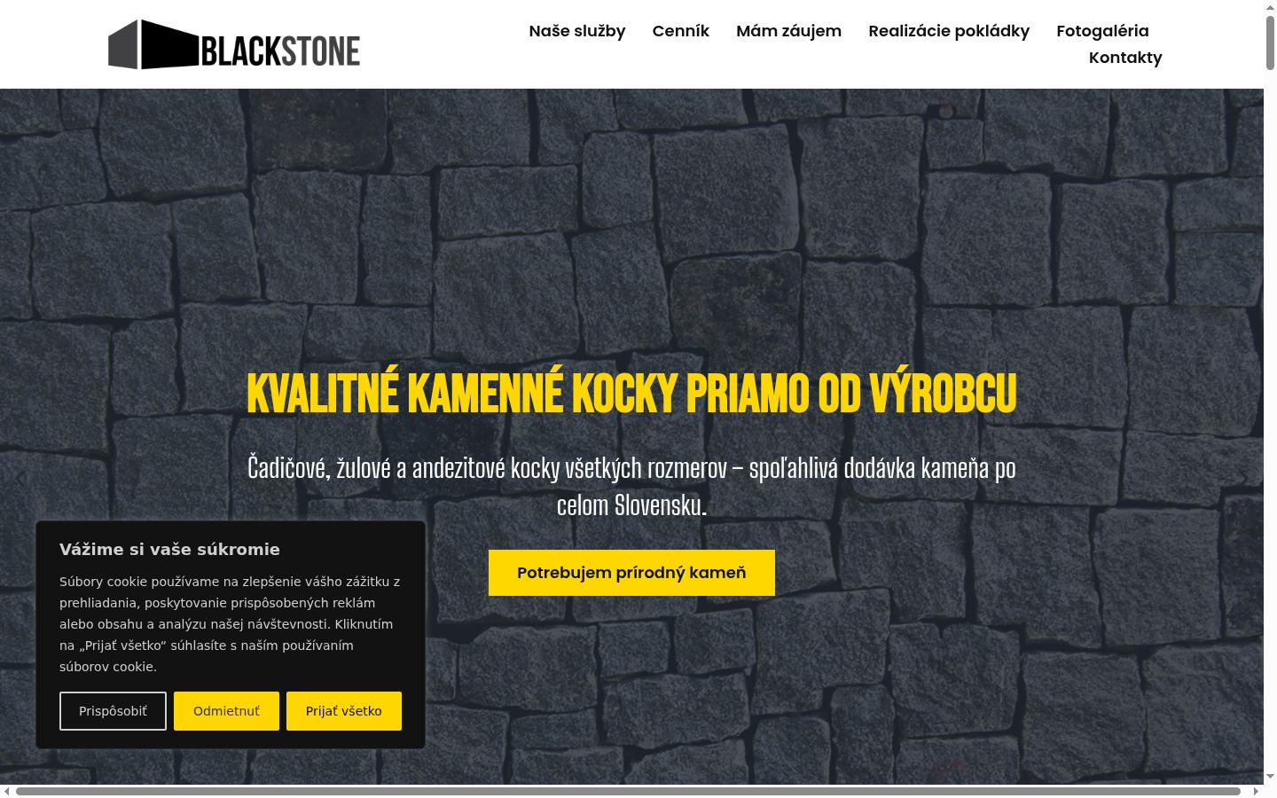 Screenshot tal-banner tal-kunsens muri qabel kwalunkwe interazzjoni