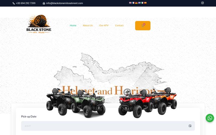 Screenshot of blackstonemilosatvrent.com