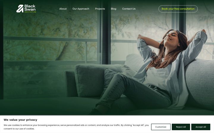 Screenshot of blackswan.archi