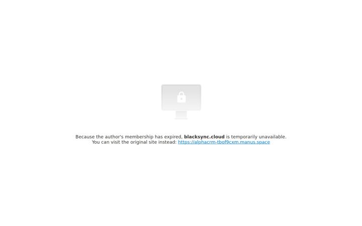 Screenshot of blacksync.cloud