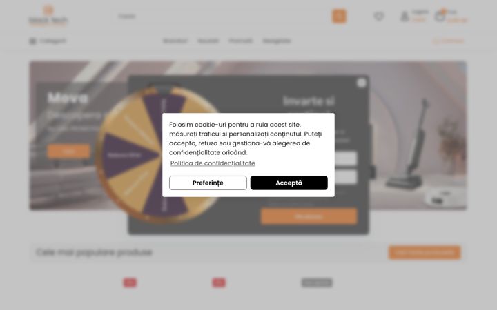 Screenshot of blacktech.ro