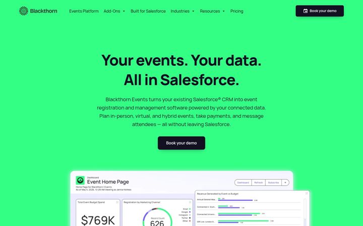 Screenshot of blackthorn.io