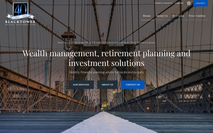 Screenshot of blacktowerus.com