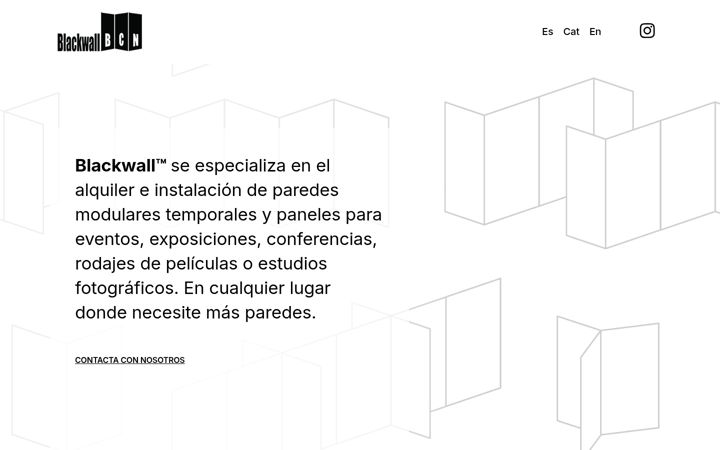 Screenshot van blackwallbcn.com