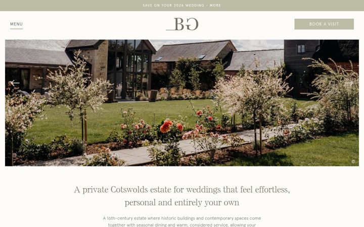 Screenshot of blackwellgrange.co.uk