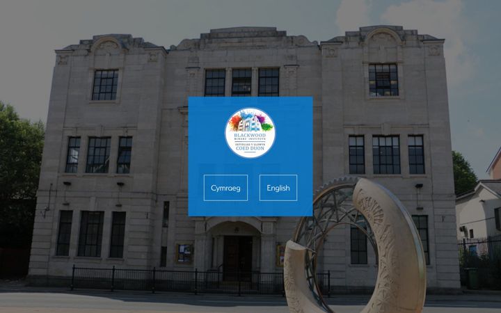 Screenshot of blackwoodminersinstitute.com