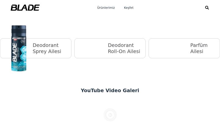 Screenshot ta' bladedeodorant.com