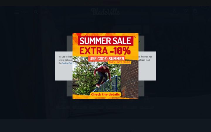 Screenshot of bladeville.com