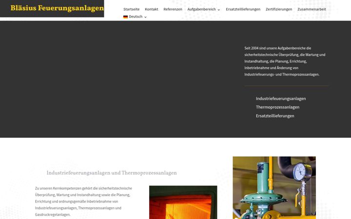 Ekrānuzņēmums no blaesius-feuerungsanlagen.de