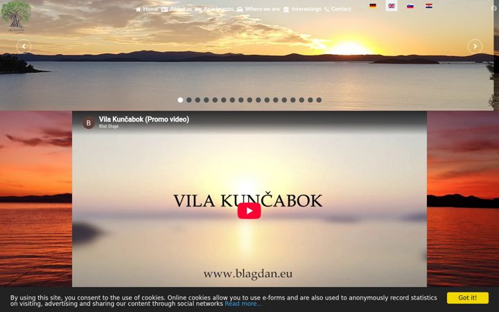 Screenshot of blagdan.eu