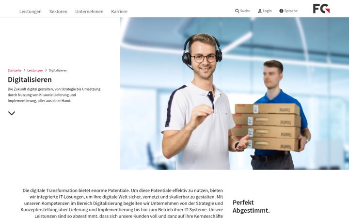 Posnetek zaslona blaich-it.de