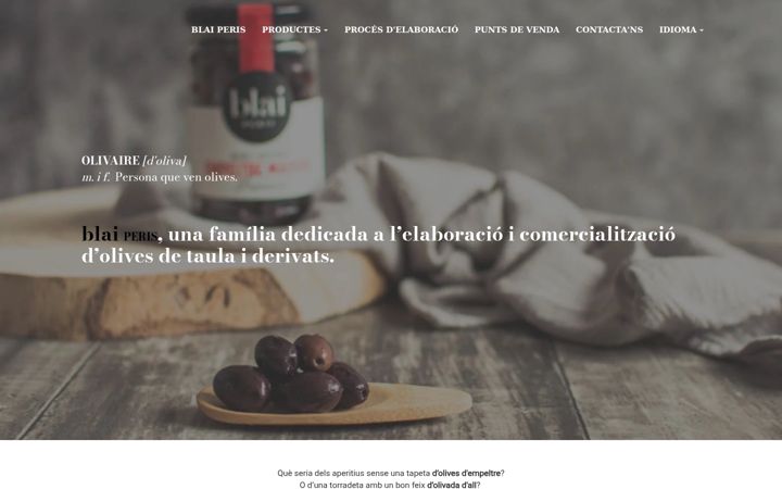 Screenshot of blaiperis.es