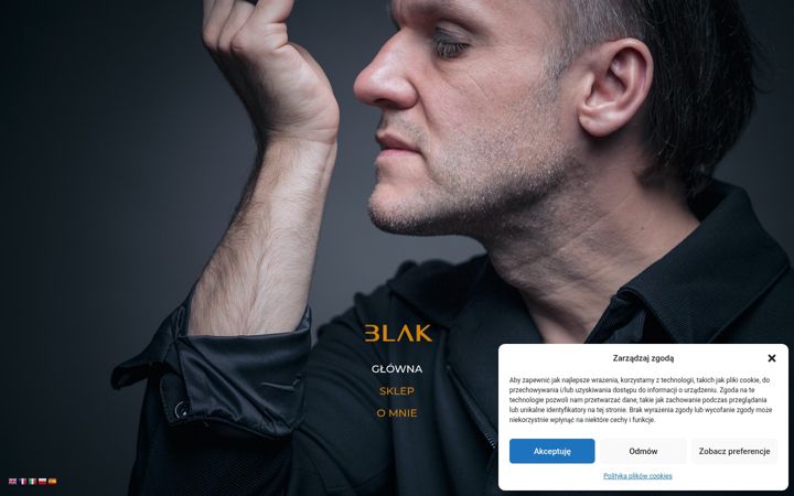 Snimka zaslona za blakperfumes.pl