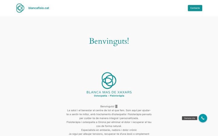 Screenshot of blancafisio.cat