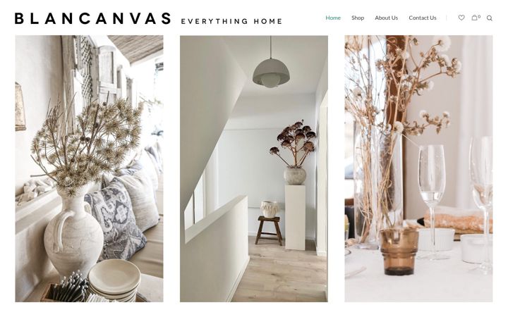 Ekrano kopija blancanvas-home.com