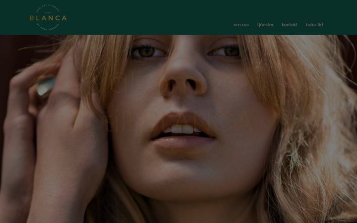 Screenshot of blancasthlm.se