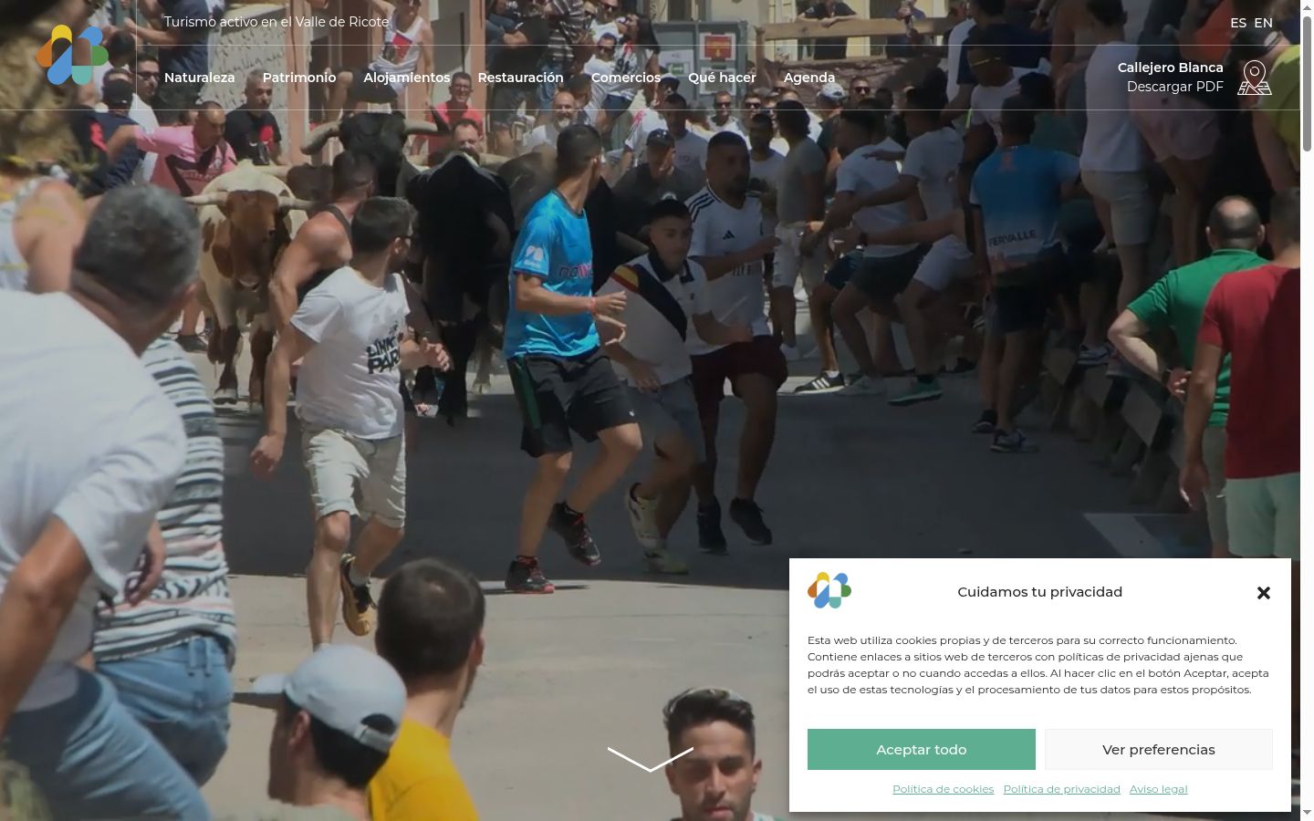 Sutikimo reklamjuostės, rodytos prieš bet kokią sąveiką, ekrano kopija