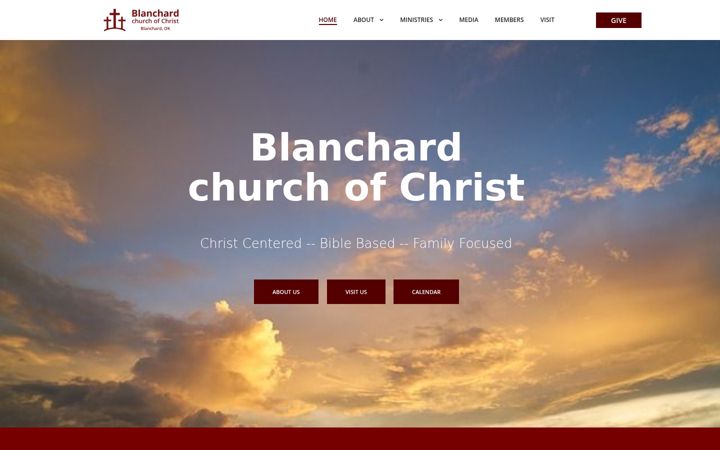Képernyőkép: blanchardchurchofchrist.org