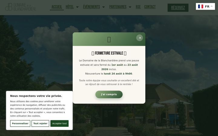 Képernyőkép: blanchardiere.fr