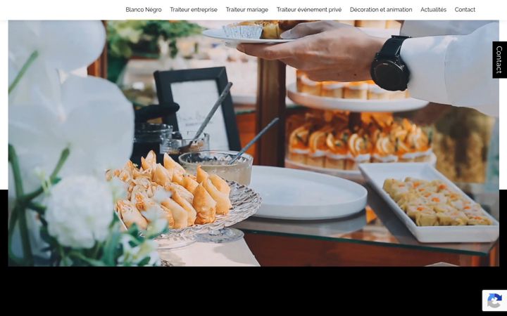 Screenshot of blanconegro-traiteur.fr