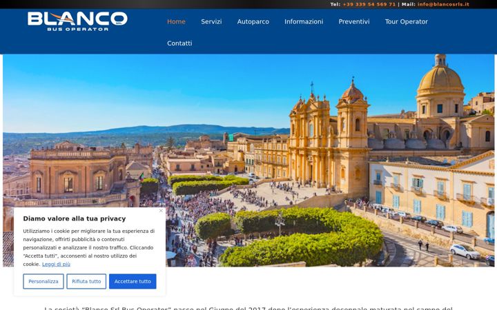 Screenshot of blancosrls.it