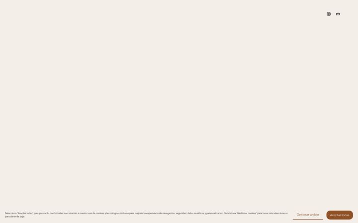 Screenshot of blancoycaramelo.com