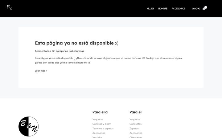 Screenshot di blancoynegrolosrosales.com