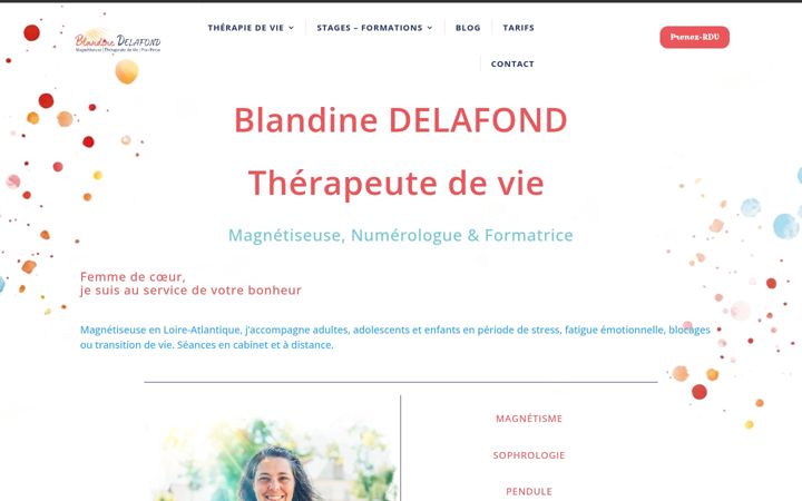 Screenshot ta' blandinedelafond.com