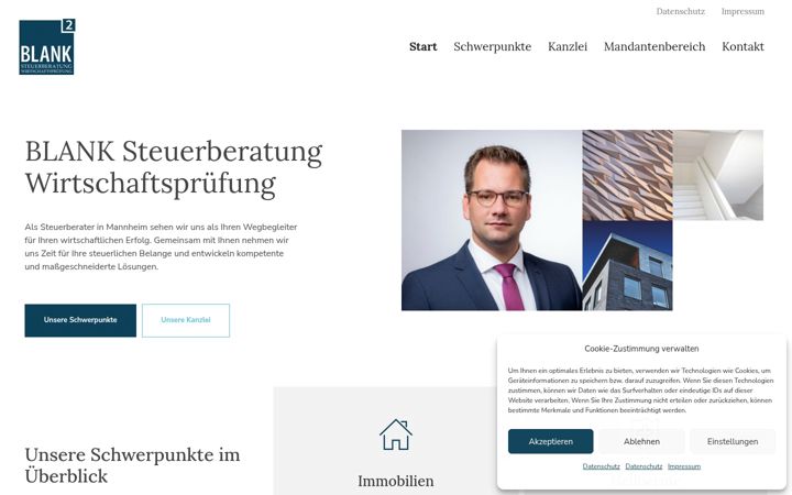 Skjermbilde av blank.tax