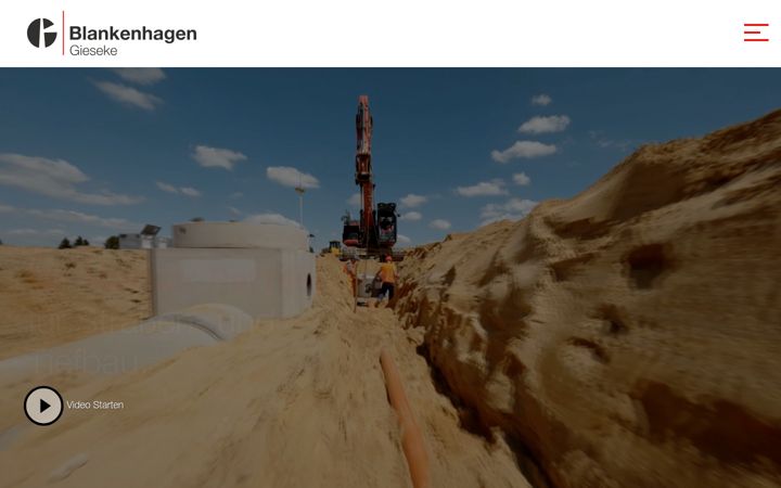 Screenshot van blankenhagen-bau.de