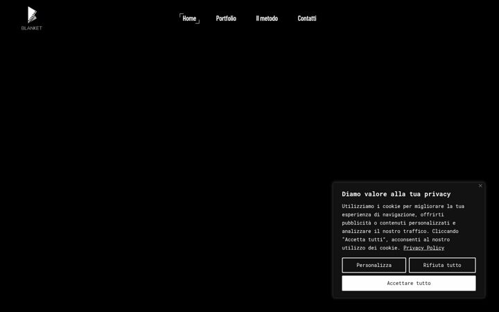 Zrzut ekranu blanketstudio.it
