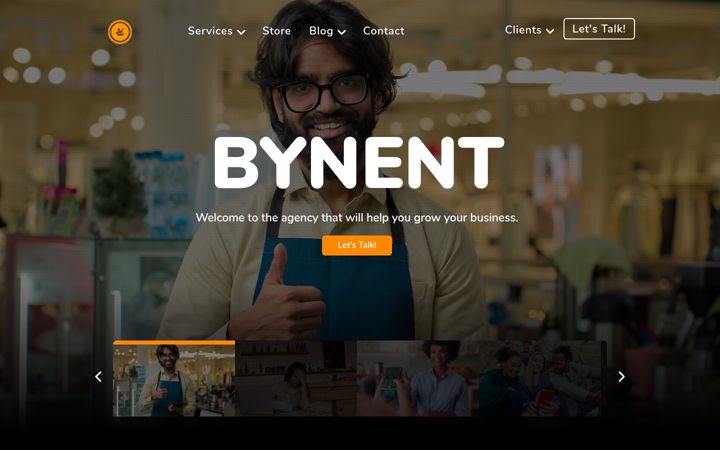 Skärmbild av blankoynegroent.com
