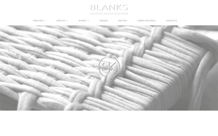 Screenshot of blanks.es