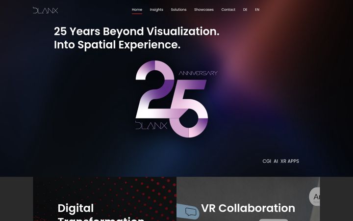 Screenshot of blanx.de