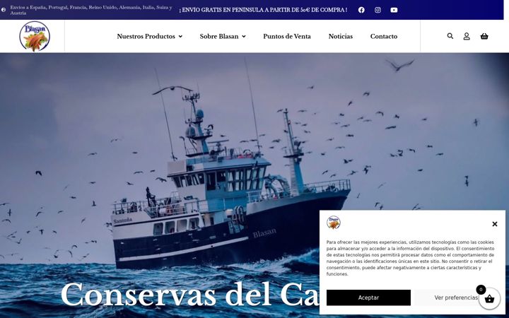 Screenshot of blasan.es
