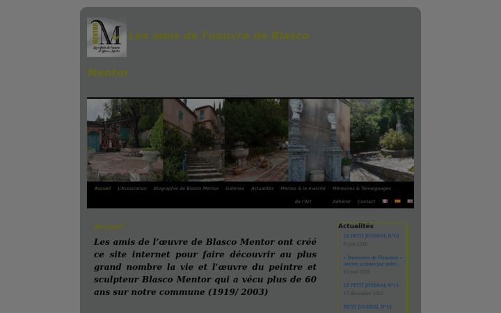 Captura de pantalla de blasco-mentor-solliestoucas.fr