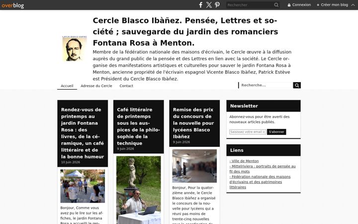 Screenshot of blascoibanez.fr