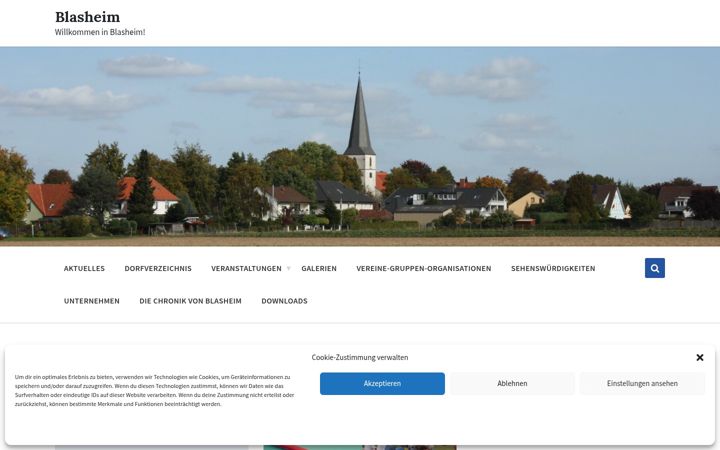 Screenshot of blasheim.info