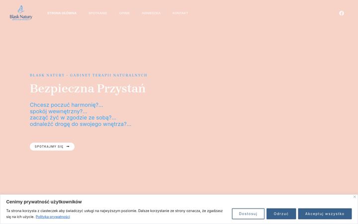 Screenshot of blasknatury.pl