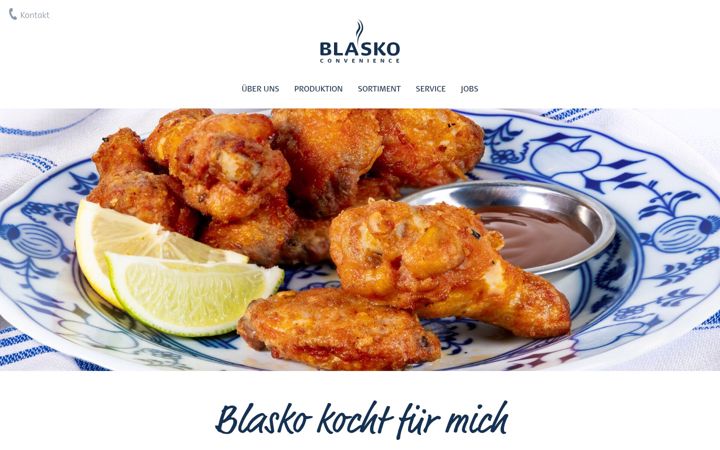 Screenshot of blasko.at