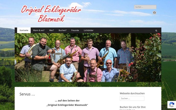 Screenshot van blasmusik-ecklingerode.de