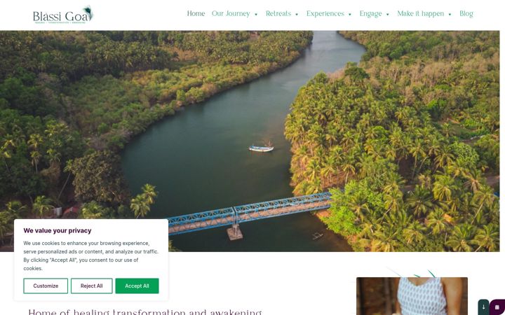 Screenshot of blassigoa.com