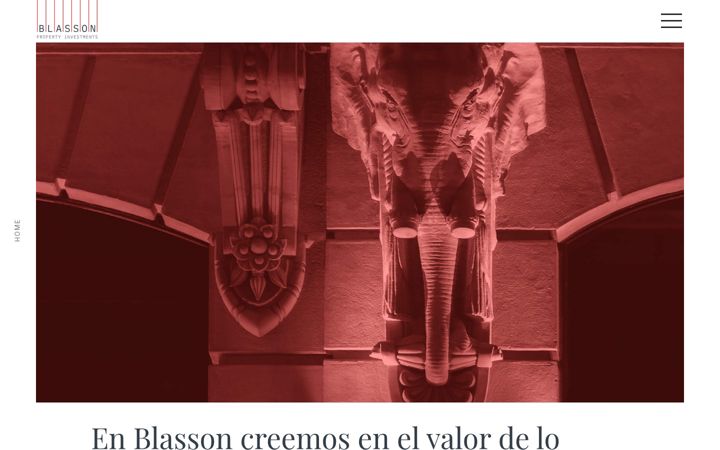 Posnetek zaslona blasson.es