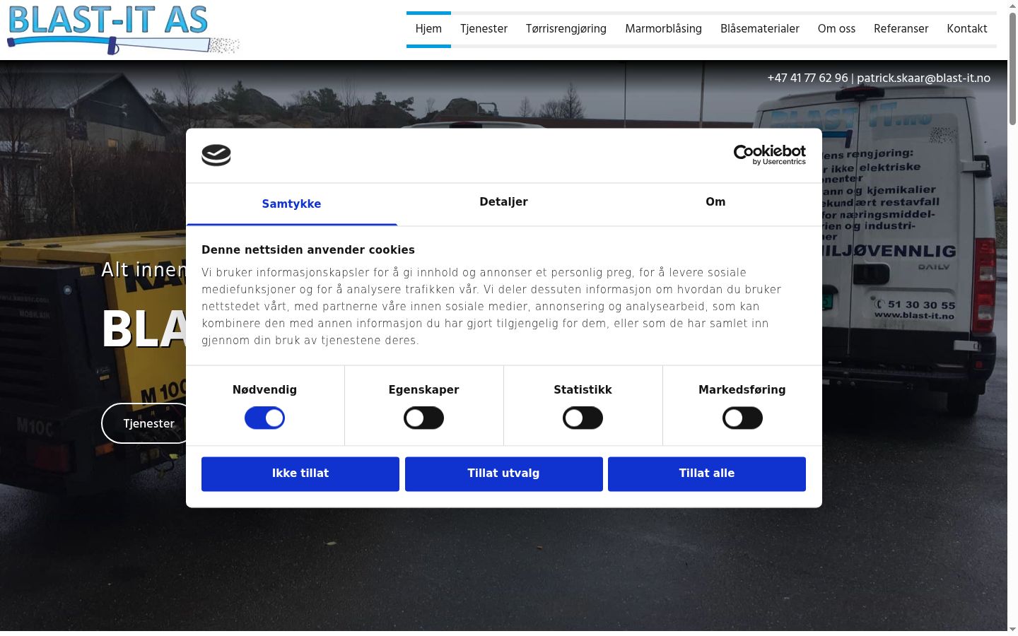 Zrzut ekranu banera zgody wyświetlanego przed jakąkolwiek interakcją